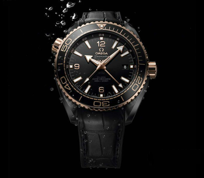 Omega Seamaster Replica Watches With Sedna Gold Hands