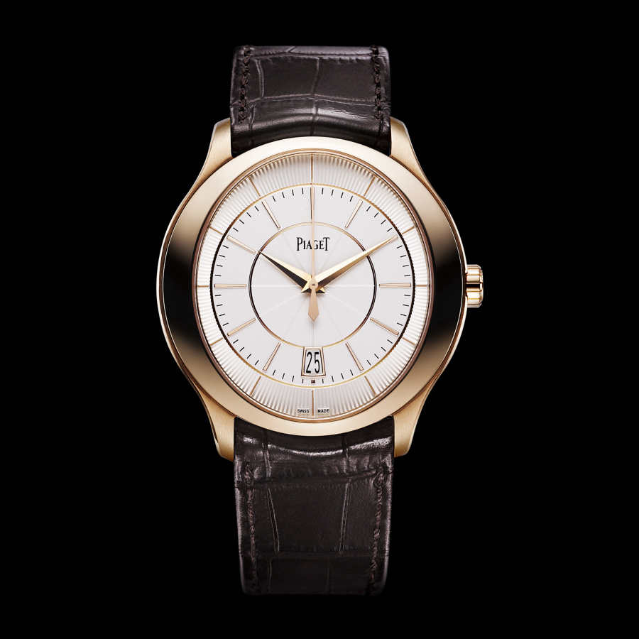 Rose Gold Bezels Piaget Gouverneur Replica Watches