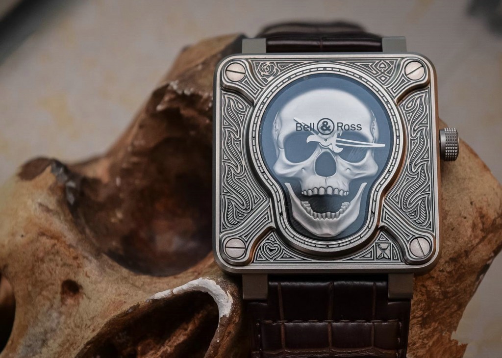 Bell & Ross BR 01 Burning Skull Fake Watches