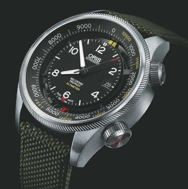 The timepiece is especially created for the professional pilots, adventurers and so on.